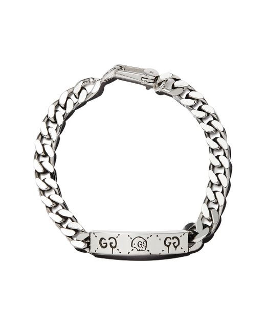 Gucci ghost chain bracelet