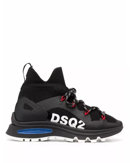 Dsquared2 logo-print ankle-length trainers