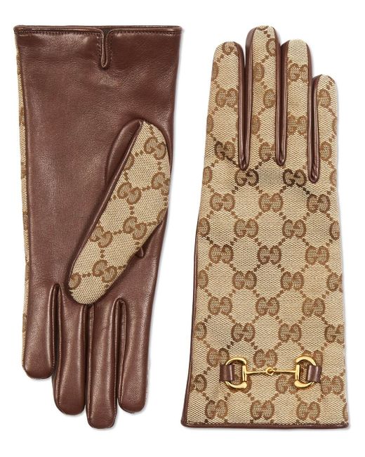 Gucci GG Supreme gloves
