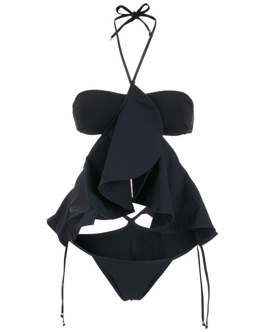 Amir Slama ruffle-detail bikini set
