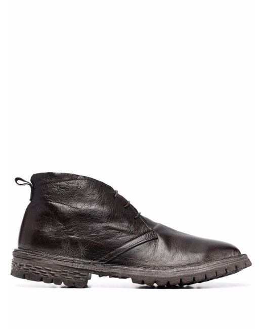 MoMa lace-up leather ankle boots