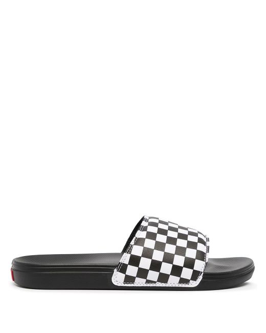 Vans checkerboard-print open-toe sandals