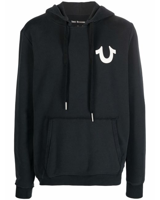 True Religion logo-print hoodie