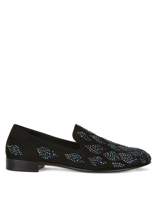 Giuseppe Zanotti Design Seymour embellished loafers