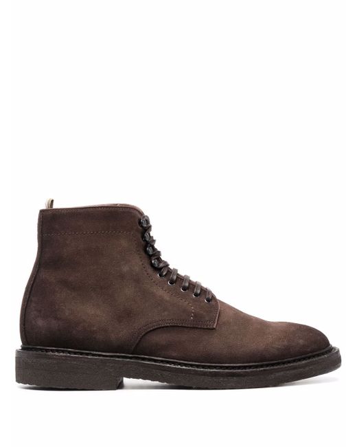 Officine Creative Hopkins suede-leather boots