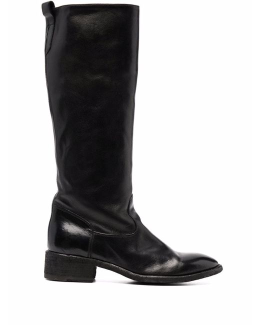 Officine Creative knee-length leather boots