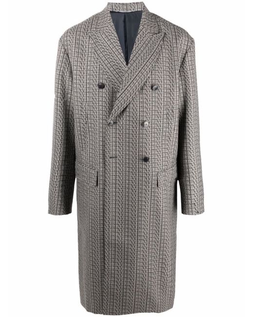 Valentino houndstooth double-breasted coat