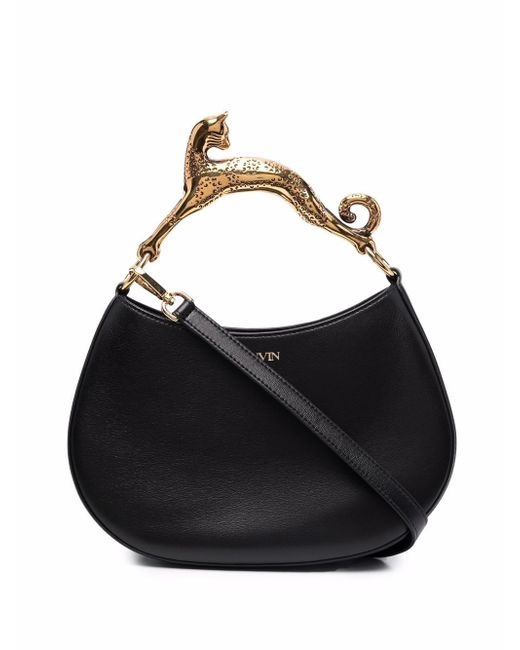 Lanvin embellished-handle tote bag