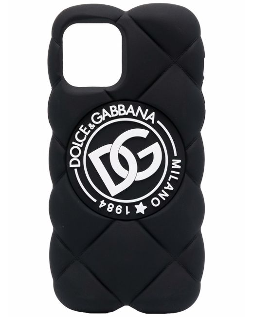 Dolce & Gabbana padded logo iPhone 12/12 Pro case
