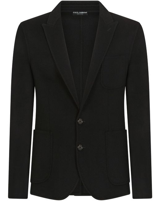 Dolce & Gabbana peak-lapel blazer jacket