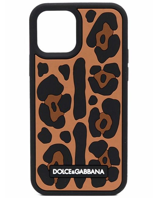 Dolce & Gabbana leopard-print iPhone 12 Pro case
