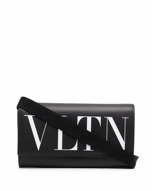 Valentino Garavani Vltn-print messenger bag