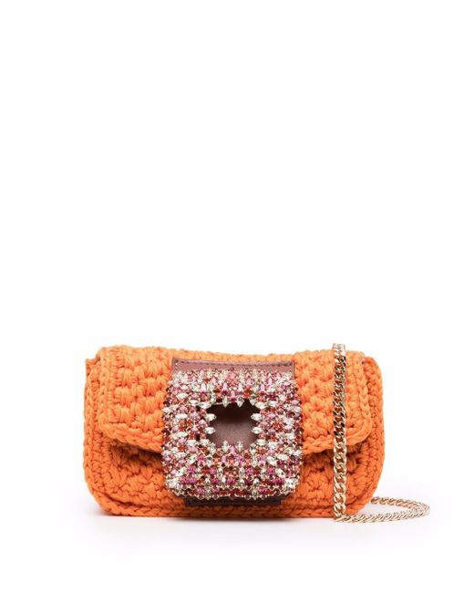 Gedebe small Mia crystal-embellished bag