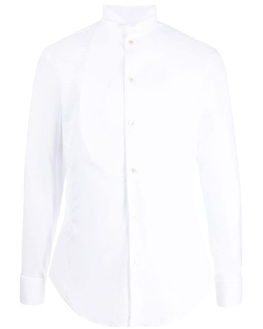 Giorgio Armani long-sleeved cotton shirt