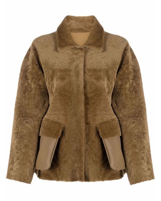 Desa 1972 reversible shearling jacket