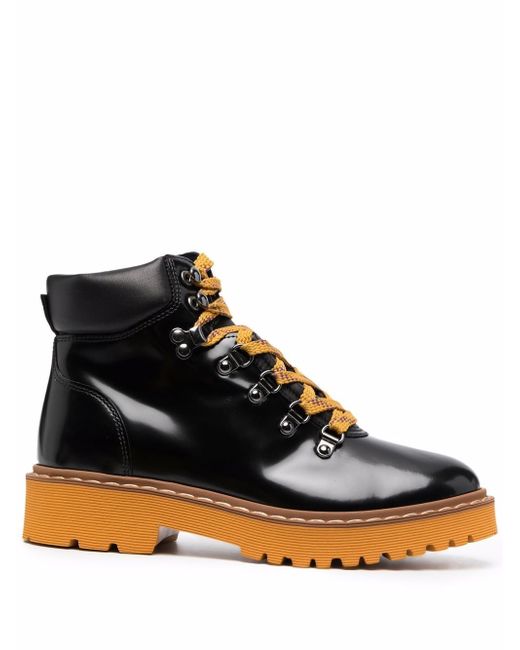 Hogan lace-up hiking boots