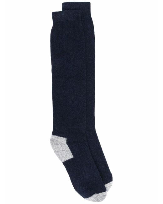 Fedeli contrasting-panel socks
