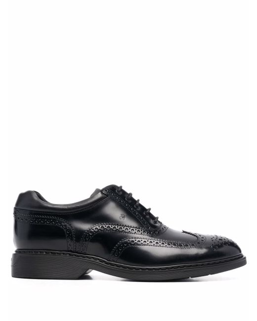 Hogan leather oxford shoes