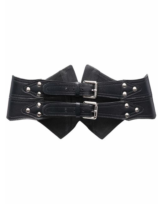Manokhi buckle-fastening leather belt