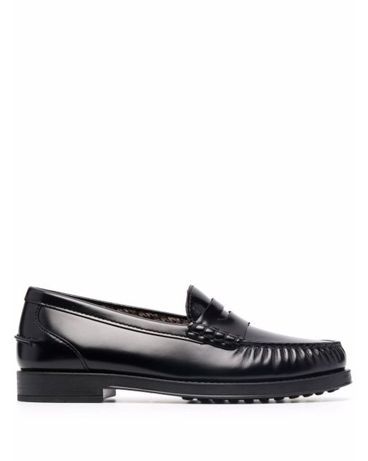 Tod's slip-on leather loafers