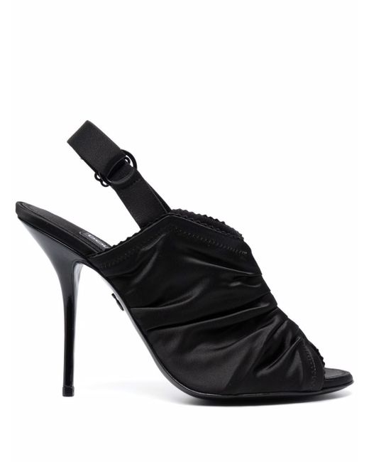 Dolce & Gabbana ruched stiletto sandals