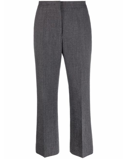 Jil Sander flared cropped trousers