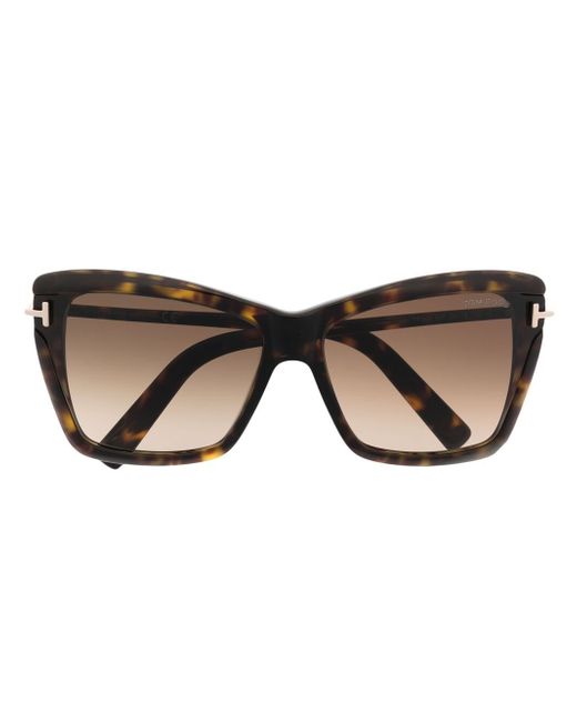 Tom Ford Leah cat-eye frame sunglasses