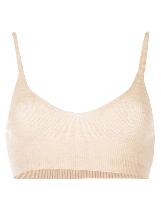 Cashmere In Love Alessi knitted cashmere bralette
