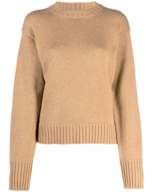 Jil Sander cashmere-blend knitted jumper