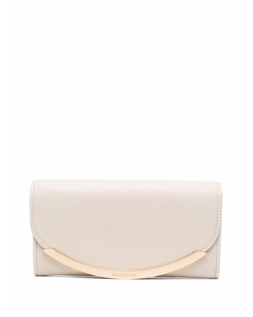 See by Chloé metal-end continential wallet
