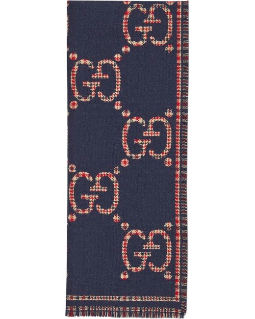 Gucci GG jacquard scarf