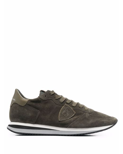 Philippe Model Trpx Daim low-top leather sneakers
