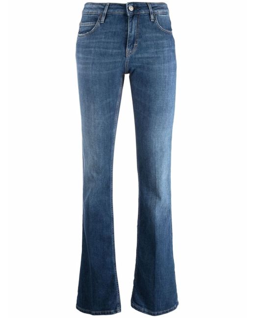 Haikure slim-cut flared jeans