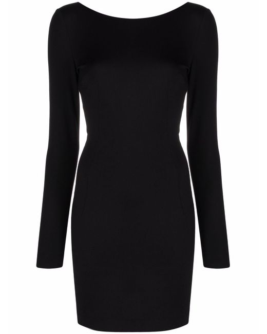 Dolce & Gabbana Milano open-back fitted dress
