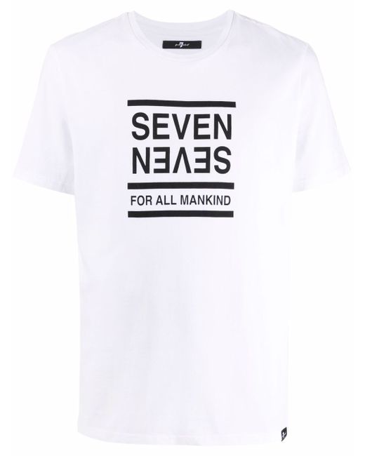 7 For All Mankind logo print T-shirt
