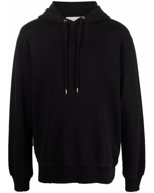 Han Kj0benhavn distressed long-sleeved hoodie