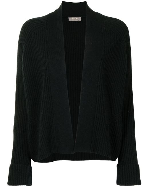 N.Peal ribbed cashmere cardigan