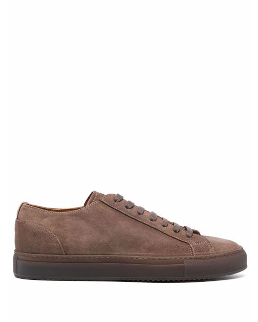 Doucal's lace-up low top sneakers