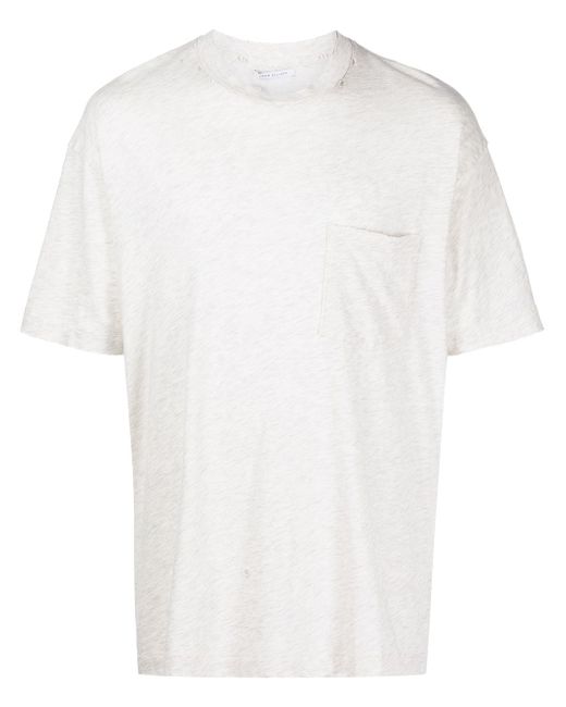John Elliott distressed-finish cotton T-shirt