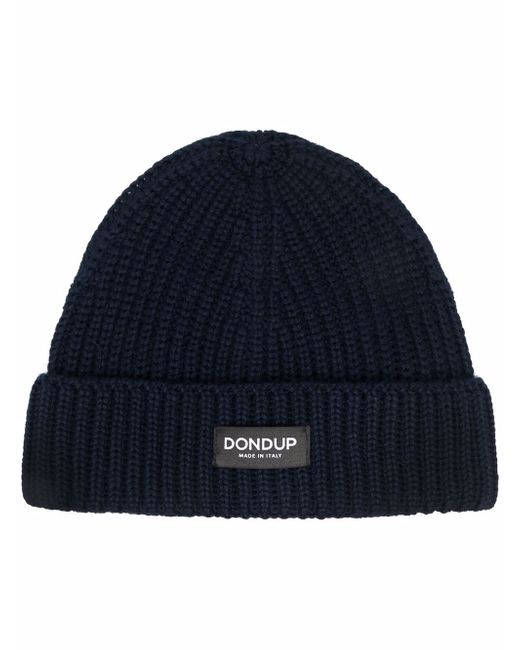 Dondup logo beanie hat