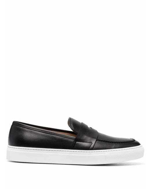 Scarosso Alberto penny leather loafers