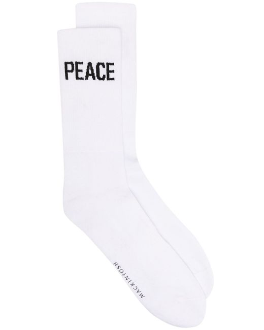 Mackintosh Peace x Love 2-pack socks