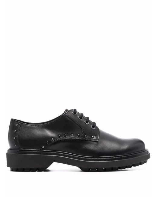Geox studded lace-up shoes