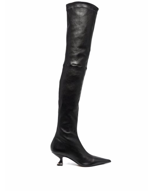 Lanvin over-the-knee length boots