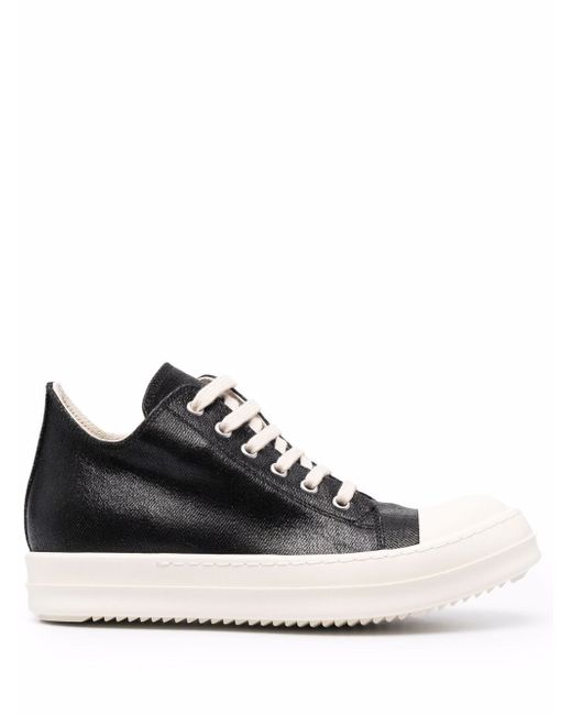 Rick Owens DRKSHDW round-toe lace-up sneakers