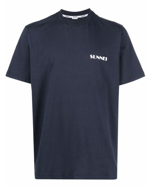 Sunnei logo-print short-sleeved T-shirt