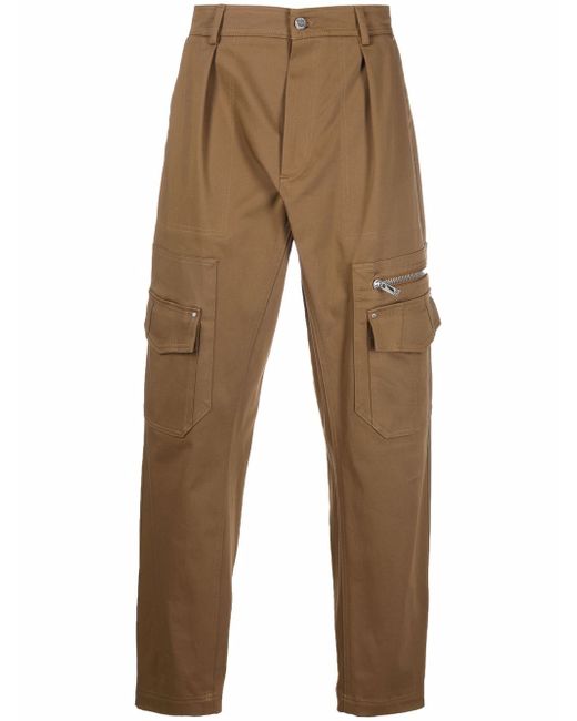 Les Hommes cargo-pocket loose trousers