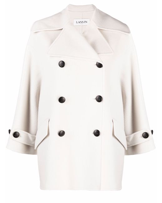 Lanvin double-breasted trench jacket