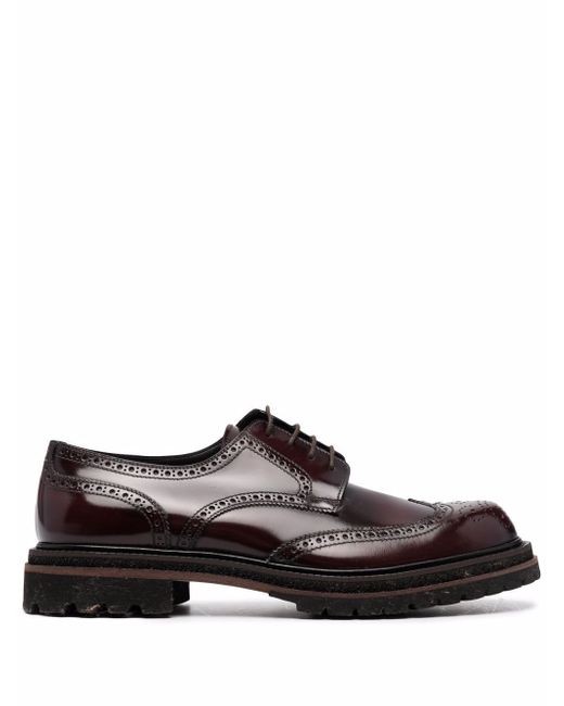 Fratelli Rossetti chunky lace-up leather brogues