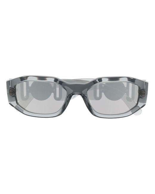 Versace Medusa Biggie oval-frame sunglasses